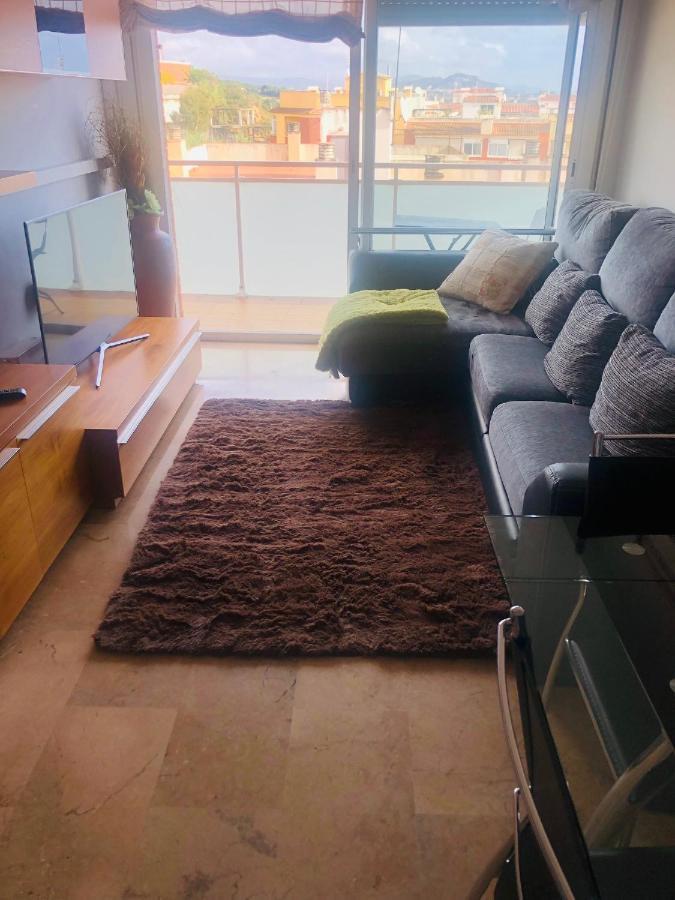 Apartamento Con Terraza Y Piscina En Мальграт-де-Мар Экстерьер фото